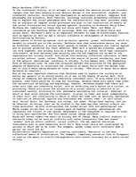 Eseja 'Durkheim and His Contribution to Modern Sociology', 1.