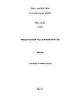 Referāts 'Interjeru nozīme viesu piesaistē viesnīcām', 1.