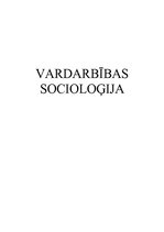 Konspekts 'Vardarbības socioloģija', 1.