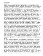 Eseja 'Panopticon, Looks at the positive aspects of a panopticon', 2.