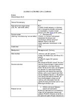 Konspekts 'Puma business activities analysis', 1.