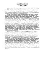 Konspekts 'Kārlis Linnejs', 1.