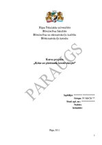 Referāts 'Kursa projekts priekšmetā "Koka un plastmasu konstrukcijas"', 1.