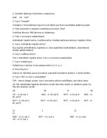 Konspekts 'Procesora uzbūve un loģiskie operatori', 1.