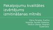 Prezentācija 'Brīvdienu namiņi Latvijā, to salīdzinājums', 1.
