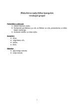 Konspekts 'Fizkultūras nodarbības konspekts pirmsskolā', 1.