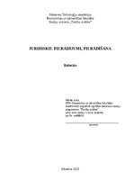 Referāts 'Juridiskie pierādījumi', 1.