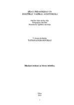 Referāts 'Mūzikas ietekme uz bērna attīstību', 1.