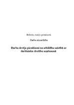Referāts 'Darba devēja pienākumi un atbildība saistībā ar darbinieku drošību uzņēmumā', 1.