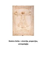 Referāts 'Skaists cilvēks - simetrija, proporcijas, antropoloģija', 1.