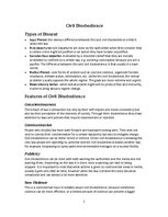 Konspekts 'Civil Disobedience', 1.