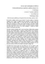 Eseja 'Monotonas kustības un ergonomika skolotāju darba vidē', 1.