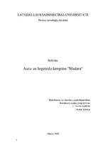 Konspekts 'Auzu un liepziedu šampūna "Madara" sastāvdaļu analīze', 1.