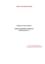 Paraugs 'Fizisko darbaspēju noteikšana. Praktiskais darbs sporta medicīnā', 1.