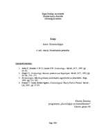 Konspekts 'Noziedznieka personība', 1.