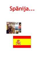 Referāts 'Spānija', 1.