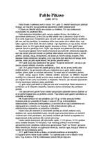 Eseja 'Pablo Pikaso', 1.