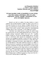 Eseja '...mana dzīves pozīcija, pašvērtējums, prāta stili, griba, temperaments, rakstur', 1.