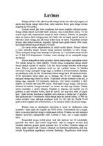 Konspekts 'Lavīnas', 2.