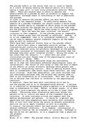 Eseja 'The Placebo Effect ', 1.