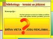 Prezentācija 'Mārketings - termini un jēdzieni', 6.