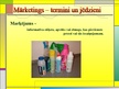 Prezentācija 'Mārketings - termini un jēdzieni', 12.