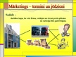 Prezentācija 'Mārketings - termini un jēdzieni', 22.
