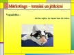 Prezentācija 'Mārketings - termini un jēdzieni', 31.