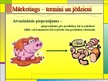 Prezentācija 'Mārketings - termini un jēdzieni', 42.