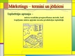 Prezentācija 'Mārketings - termini un jēdzieni', 56.