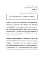 Eseja 'Realitātes iespējamība dokumentālajā kino', 1.