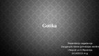 Prezentācija 'Gotika', 1.