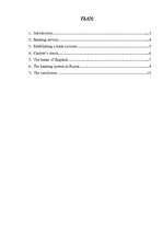 Referāts 'Bank Services', 1.