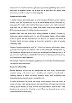 Eseja 'The importance of healthy friendships', 3.