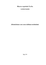 Referāts 'Likumdošanas vara varas dalīšanas mehānismā', 1.