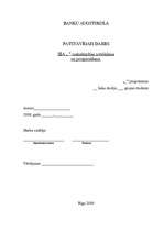 Referāts 'Uzņēmuma maksātspējas noteikšana un prognozēšana', 1.