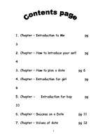 Konspekts 'The Dating Game', 2.