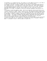 Eseja 'Irving Berlin Report', 1.