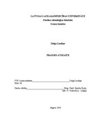 Prakses atskaite 'Prakse viesnīcā "Hotel de Rome"', 1.