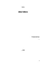 Prezentācija 'Jānis Valters', 1.
