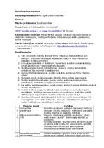 Konspekts 'Stundas plānojums sociālajām zinībām 4.klasei', 1.