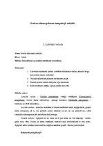 Prakses atskaite 'Prakses dienasgrāmata integrētajā mācībā', 1.