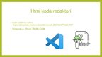 Prezentācija 'HTML pamati', 14.