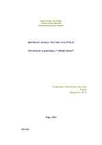 Referāts 'Nevalstiskās organizācijas. Organizācija “Glābiet bērnus”', 1.