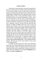 Eseja 'Latvijas kultūra', 1.