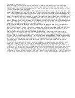 Eseja 'Patience Is a Great Gift', 1.