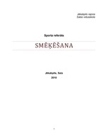 Referāts 'Smēķēšana', 1.