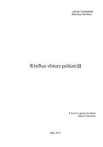Paraugs 'Slimības vēsture psihiatrijā', 1.