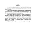 Eseja 'Petty Crime', 1.