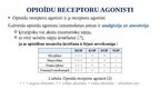 Prezentācija 'Opioīdu receptori', 7.